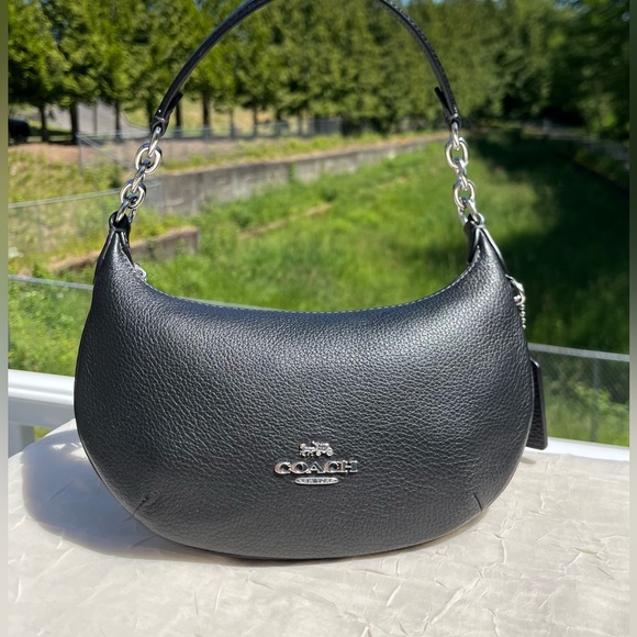 Coach Handbags - COACH Small Payton In Black Leather CN011